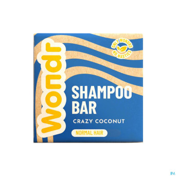 Wondr barre shampooing crazy coconut  55g