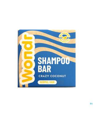 Wondr barre shampooing crazy coconut  55g
