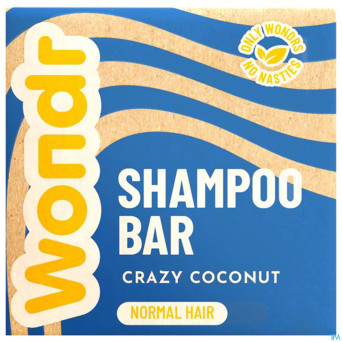 Wondr barre shampooing crazy coconut  55g
