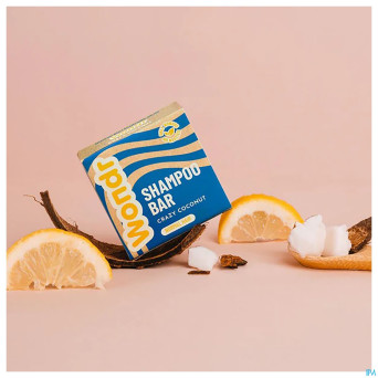 Wondr barre shampooing crazy coconut  55g