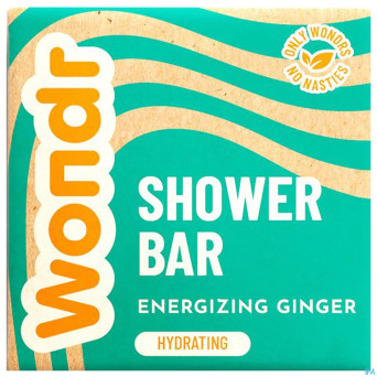 Wondr barre douche energizing ginger&lime 102g