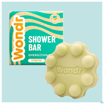 Wondr barre douche energizing ginger&lime 102g