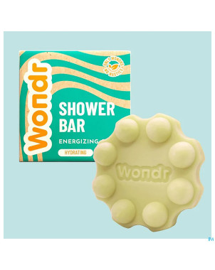 Wondr barre douche energizing ginger&lime 102g