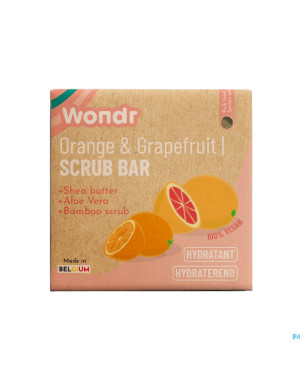 Savon gommage orange&paplemousse shea butter  102g