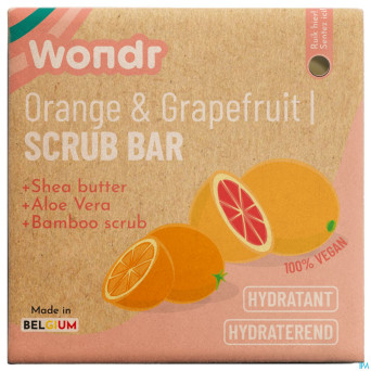 Savon gommage orange&paplemousse shea butter  102g