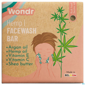 Wondr bar.nett visag.hemp your day shea butter 83g