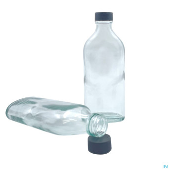 Flacon verre ovale clear din28    44x200ml magis