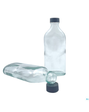 Flacon verre ovale clear din28    44x200ml magis