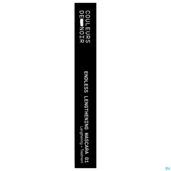 Couleurs de noir endless length mascara 01