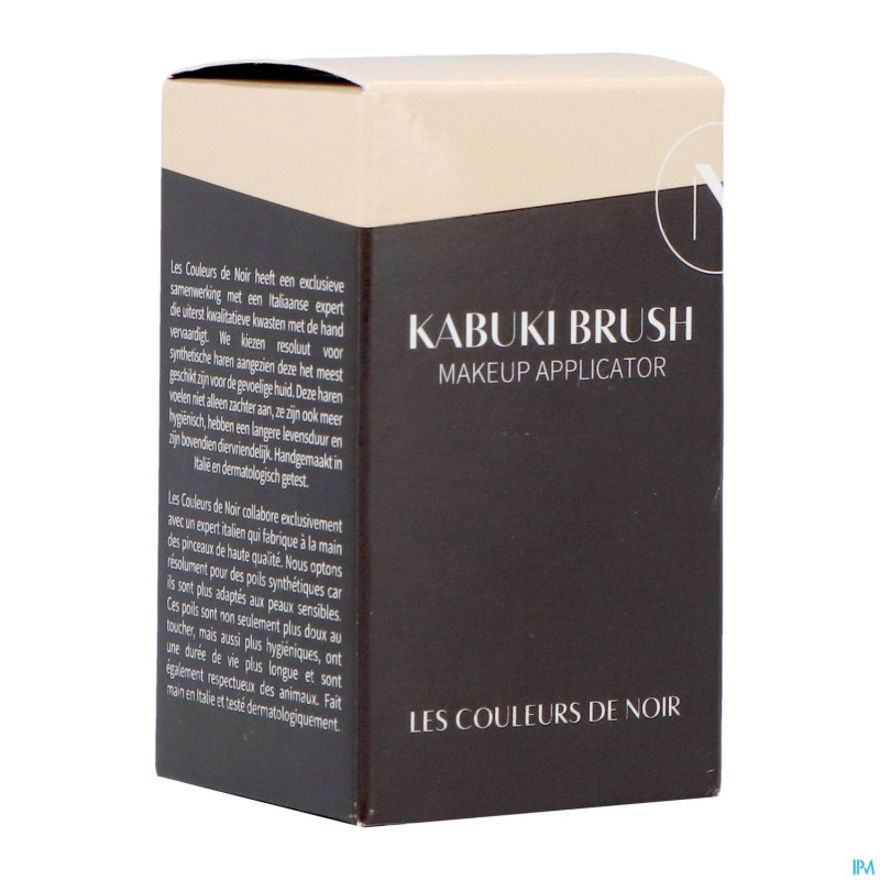 Couleurs de noir pinceau 13 kabuki poudre