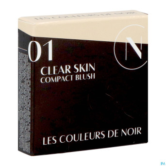 Couleurs de noir soft touch blush s/talc 01