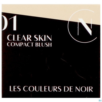 Couleurs de noir soft touch blush s/talc 01