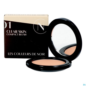 Couleurs de noir soft touch blush s/talc 01