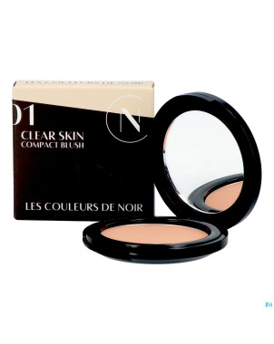 Couleurs de noir soft touch blush s/talc 01