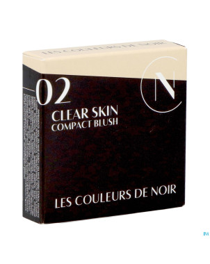Couleurs de noir soft touch blush s/talc 02