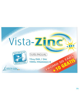 Vista zinc    comp fondant 50 + 10 gratis