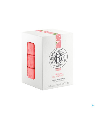 Roger&gallet fleur de figuier boite 3 savons  100g
