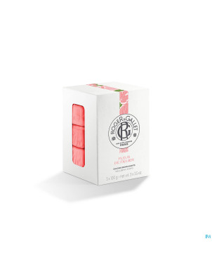 Roger&gallet fleur de figuier boite 3 savons  100g