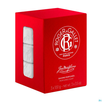 Roger&gallet jm farina boite 3 savons    100g