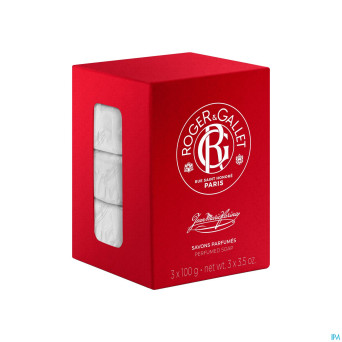 Roger&gallet jm farina boite 3 savons    100g