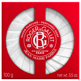 Roger&gallet jm farina boite 3 savons    100g