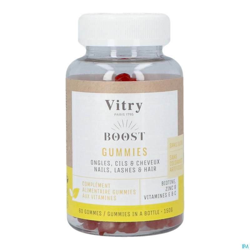 Vitry boost ongles&cils&cheveux    gummies 60