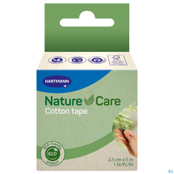 Nature care bande sparadrap cott.2,5cmx5m rouleau1