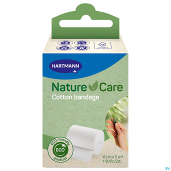 Nature care bandage cotton 6cmx5m rouleau 1