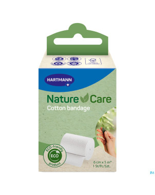 Nature care bandage cotton 6cmx5m rouleau 1