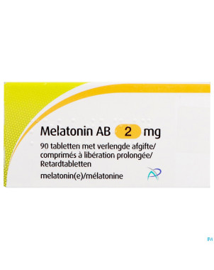 Melatonin ab 2mg liberation prolongee    comp 90