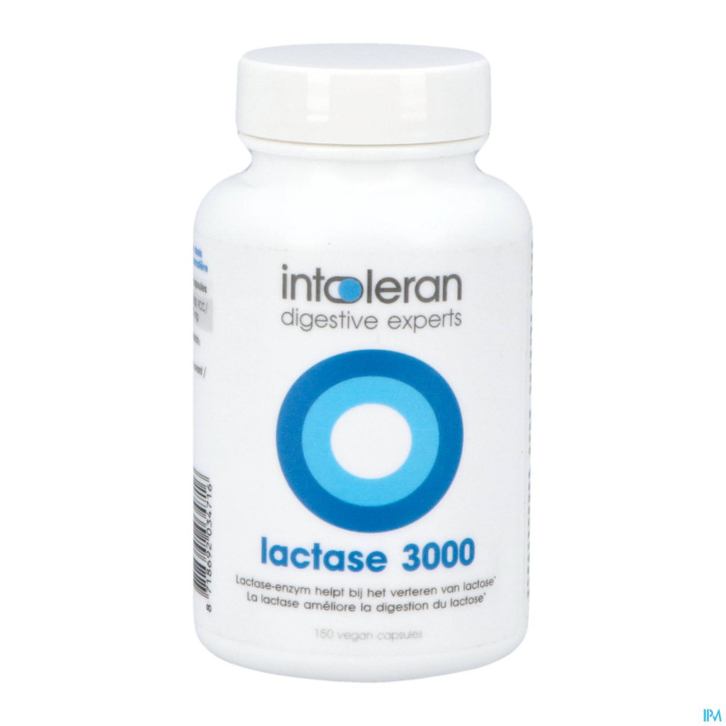 Intoleran lactase 3000 fcc caps 150