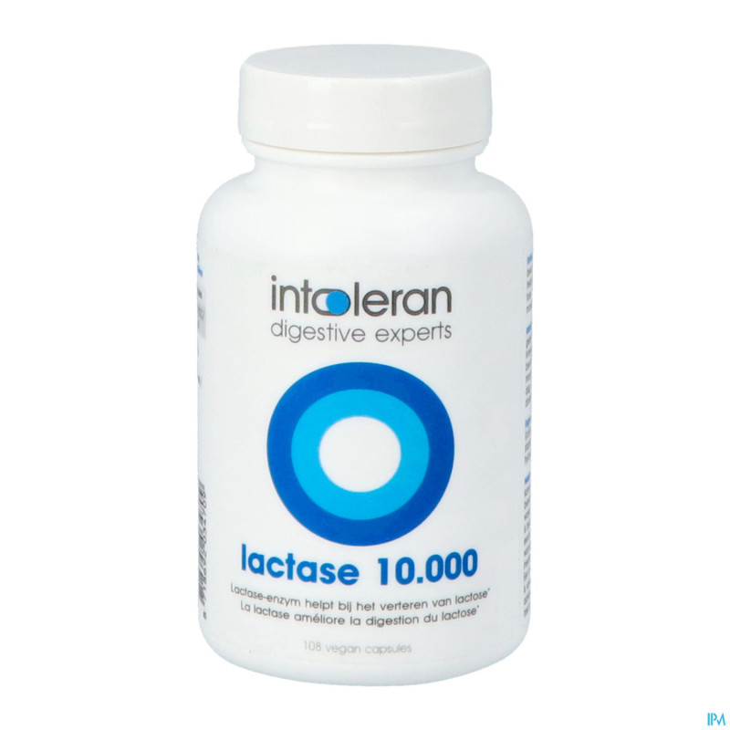 Intoleran lactase 10 000 fcc caps 108