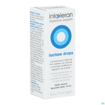 Intoleran lactase drops 14ml