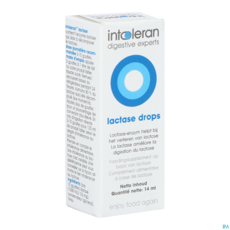 Intoleran lactase drops 14ml