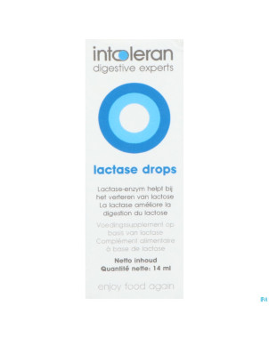 Intoleran lactase drops 14ml