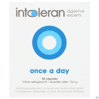 Intoleran once a day    caps 30