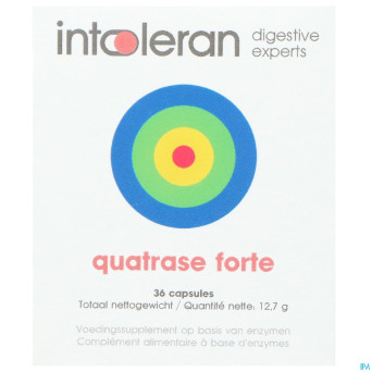Intoleran quatrase forte caps 36