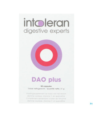 Intoleran dao plus caps 50