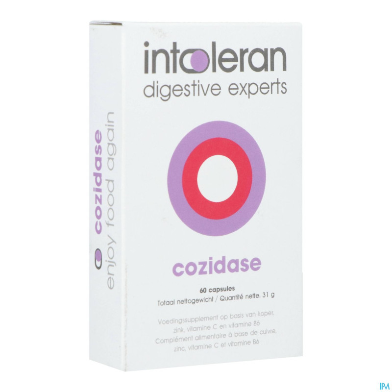 Intoleran cozidase caps 60