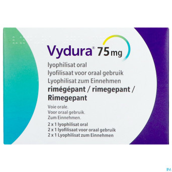 Vydura 75mg lyophilisat oral fl 2x1