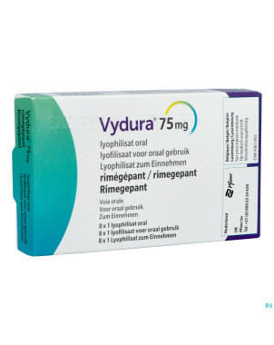Vydura 75mg lyophilisat oral fl 8x1