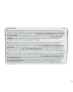 Vydura 75mg lyophilisat oral fl 8x1