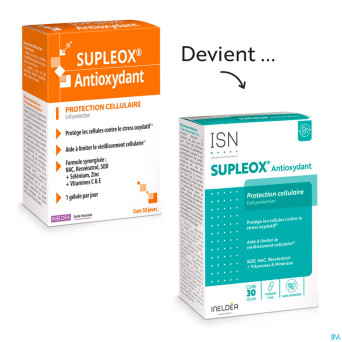 Ineldea supleox    v-caps 30