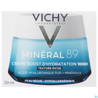 Vichy mineral 89 creme riche   50ml