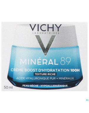 Vichy mineral 89 creme riche   50ml