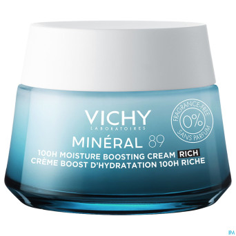 Vichy mineral 89 creme riche   50ml