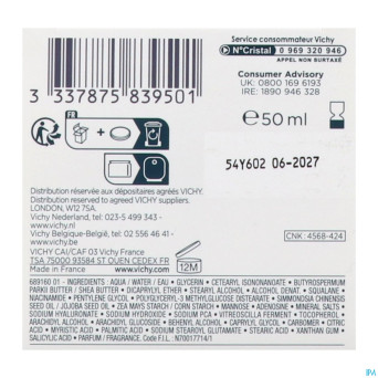 Vichy mineral 89 creme riche   50ml