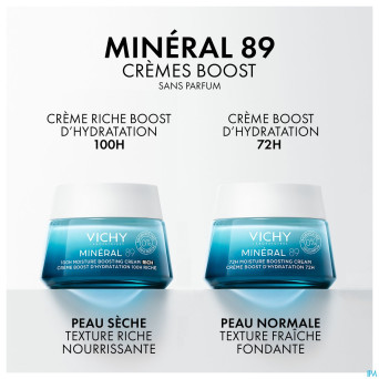 Vichy mineral 89 creme riche   50ml