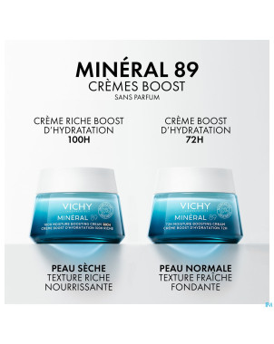 Vichy mineral 89 creme riche   50ml