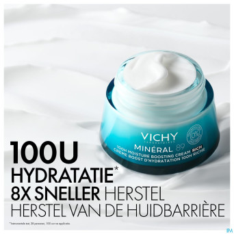 Vichy mineral 89 creme riche   50ml